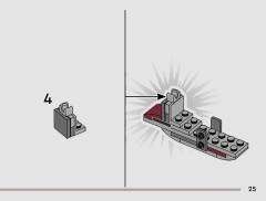 LEGO 75449 instructions page 25 – build guide