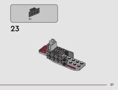 LEGO 75449 instructions page 27 – build guide