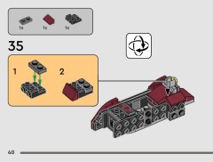 LEGO 75449 instructions page 40 – build guide