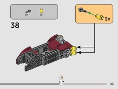 LEGO 75449 instructions page 43 – build guide