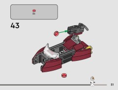 LEGO 75449 instructions page 51 – build guide