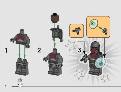 LEGO 75449 instructions page 6 – build guide