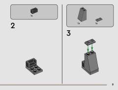LEGO 75449 instructions page 9 – build guide