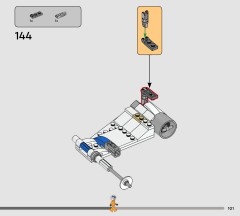 LEGO 75460 instructions page 101 – build guide