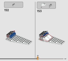 LEGO 75460 instructions page 107 – build guide