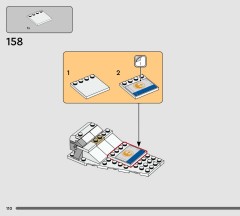 LEGO 75460 instructions page 110 – build guide
