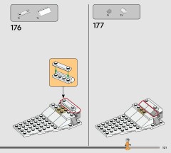 LEGO 75460 instructions page 121 – build guide