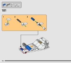 LEGO 75460 instructions page 124 – build guide