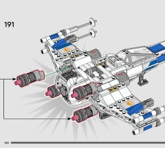 LEGO 75460 instructions page 130 – build guide