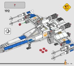 LEGO 75460 instructions page 131 – build guide