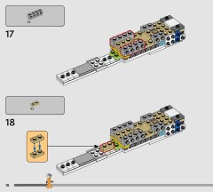 LEGO 75460 instructions page 18 – build guide