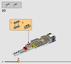 LEGO 75460 instructions page 20 – build guide