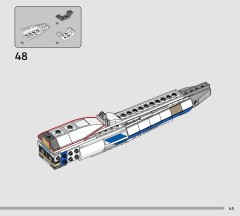 LEGO 75460 instructions page 45 – build guide