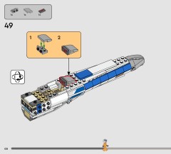 LEGO 75460 instructions page 46 – build guide