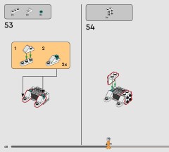 LEGO 75460 instructions page 48 – build guide