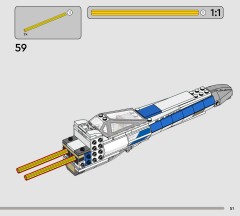 LEGO 75460 instructions page 51 – build guide