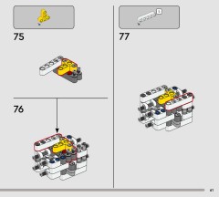 LEGO 75460 instructions page 61 – build guide