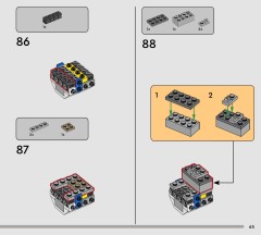 LEGO 75460 instructions page 65 – build guide