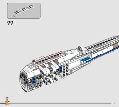 LEGO 75460 instructions page 71 – build guide