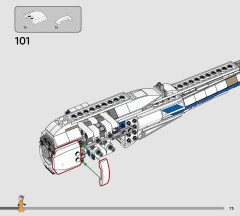 LEGO 75460 instructions page 73 – build guide
