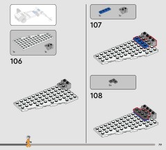LEGO 75460 instructions page 79 – build guide
