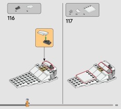 LEGO 75460 instructions page 83 – build guide