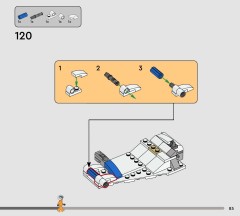 LEGO 75460 instructions page 85 – build guide