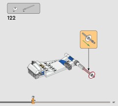 LEGO 75460 instructions page 87 – build guide
