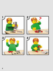 LEGO 75523 instructions page 2 – build guide