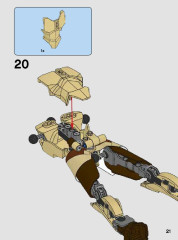 LEGO 75523 instructions page 21 – build guide