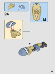 LEGO 75523 instructions page 25 – build guide