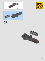 LEGO 75523 instructions page 33 – build guide