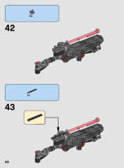 LEGO 75523 instructions page 40 – build guide