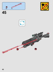 LEGO 75523 instructions page 42 – build guide