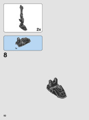 LEGO 75524 instructions page 10 – build guide