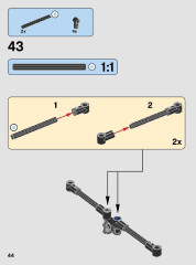 LEGO 75524 instructions page 44 – build guide