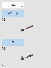 LEGO 75526 instructions page 16 – build guide