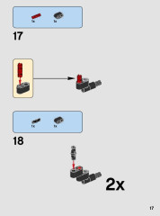 LEGO 75526 instructions page 17 – build guide