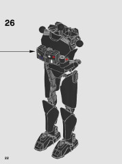 LEGO 75526 instructions page 22 – build guide