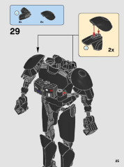 LEGO 75526 instructions page 25 – build guide
