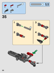 LEGO 75526 instructions page 30 – build guide