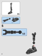 LEGO 75526 instructions page 6 – build guide