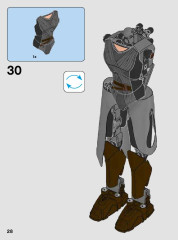 LEGO 75528 instructions page 28 – build guide