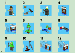LEGO 7553 instructions page 1 – build guide