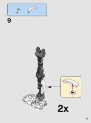 LEGO 75531 instructions page 9 – build guide