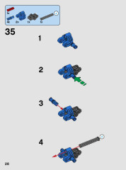 LEGO 75533 instructions page 28 – build guide