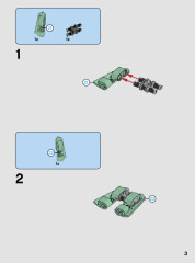 LEGO 75533 instructions page 3 – build guide