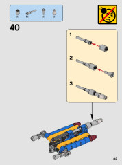 LEGO 75533 instructions page 33 – build guide