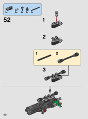 LEGO 75533 instructions page 40 – build guide