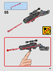 LEGO 75533 instructions page 43 – build guide